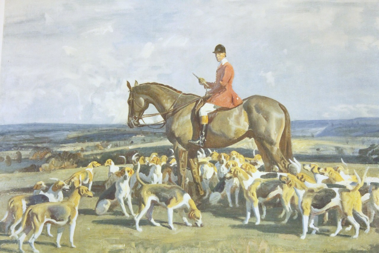 Appraisal: Sir Alfred Munnings - Stanley Barker And The Pytchley Hounds