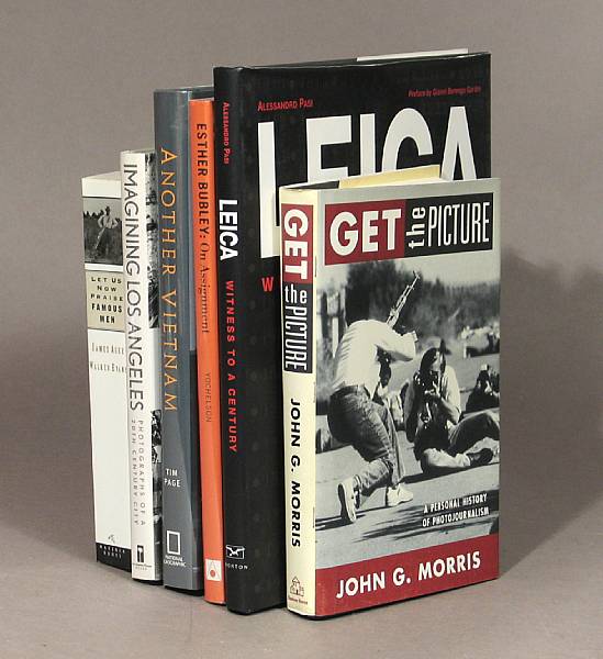 Appraisal: PHOTOJOURNALISM books including Bendavid-Val Leah Propaganda amp Dreams Photographing the