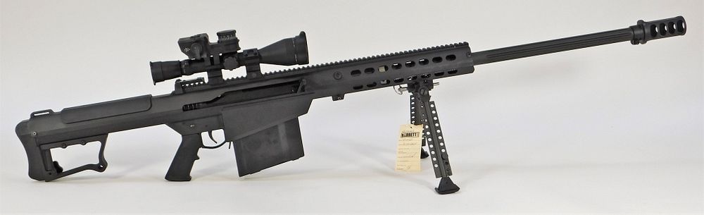 Appraisal: Barrett M A Military Configuration Rifle United States caliber BMG