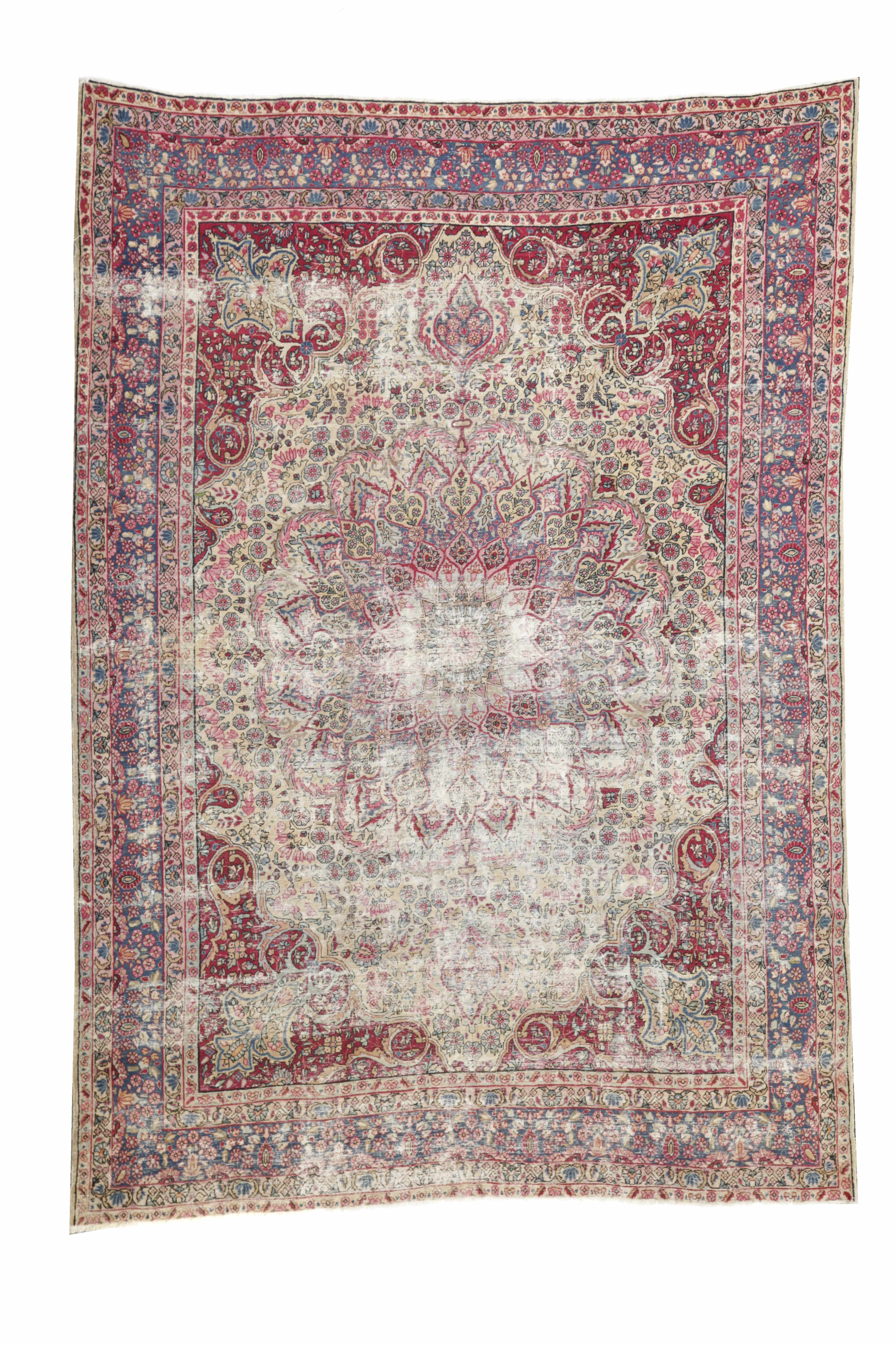 Appraisal: A Kerman carpet size approximately ft in x ft in