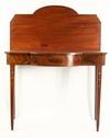 Appraisal: CARD TABLE - Period Massachusetts Hepplewhite mahogany card table ca