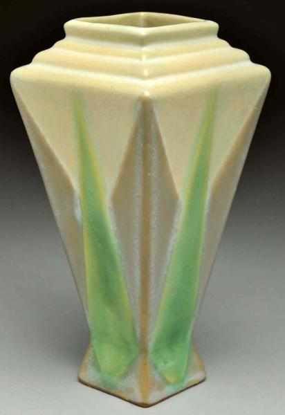 Appraisal: Roseville Futura The Torch Vase Deco shape - Condition Excellent