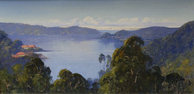 Appraisal: Leonard Long born Oyster Bay Oatley NSW oil on canvas