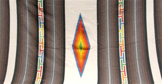 Appraisal: A Native American Carpet feet inch x feet