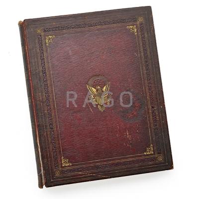 Appraisal: PRESIDENTIAL AUTOGRAPH ALBUM Condition Report