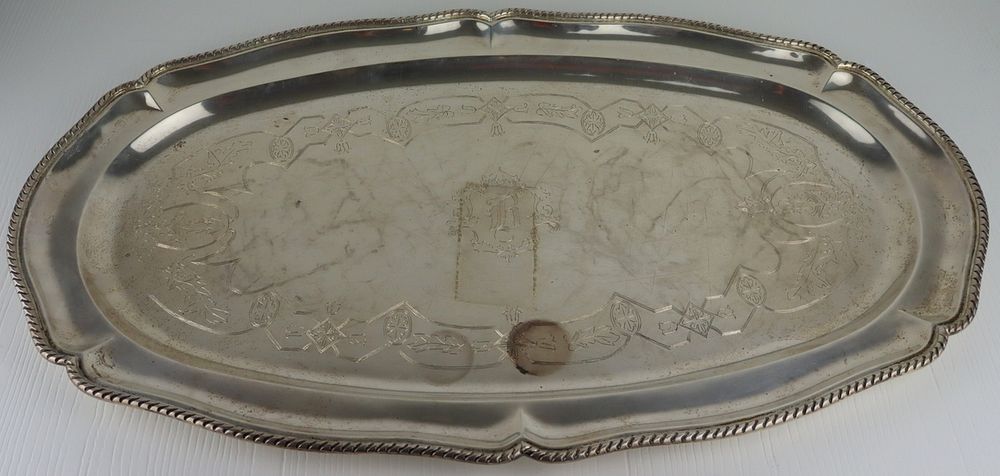 Appraisal: STERLING Tane Mexican Sterling Serving Tray Tane Mexican sterling oblong