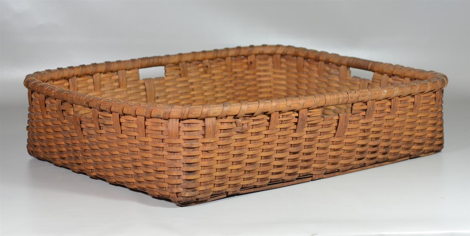 Appraisal: Four-Handled Gathering Basket x RCA LLC