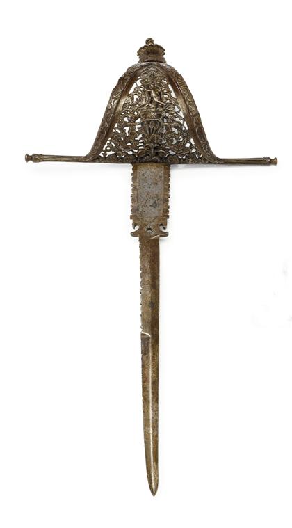 Appraisal: Left-hand th century style Spanish dagger th century The two