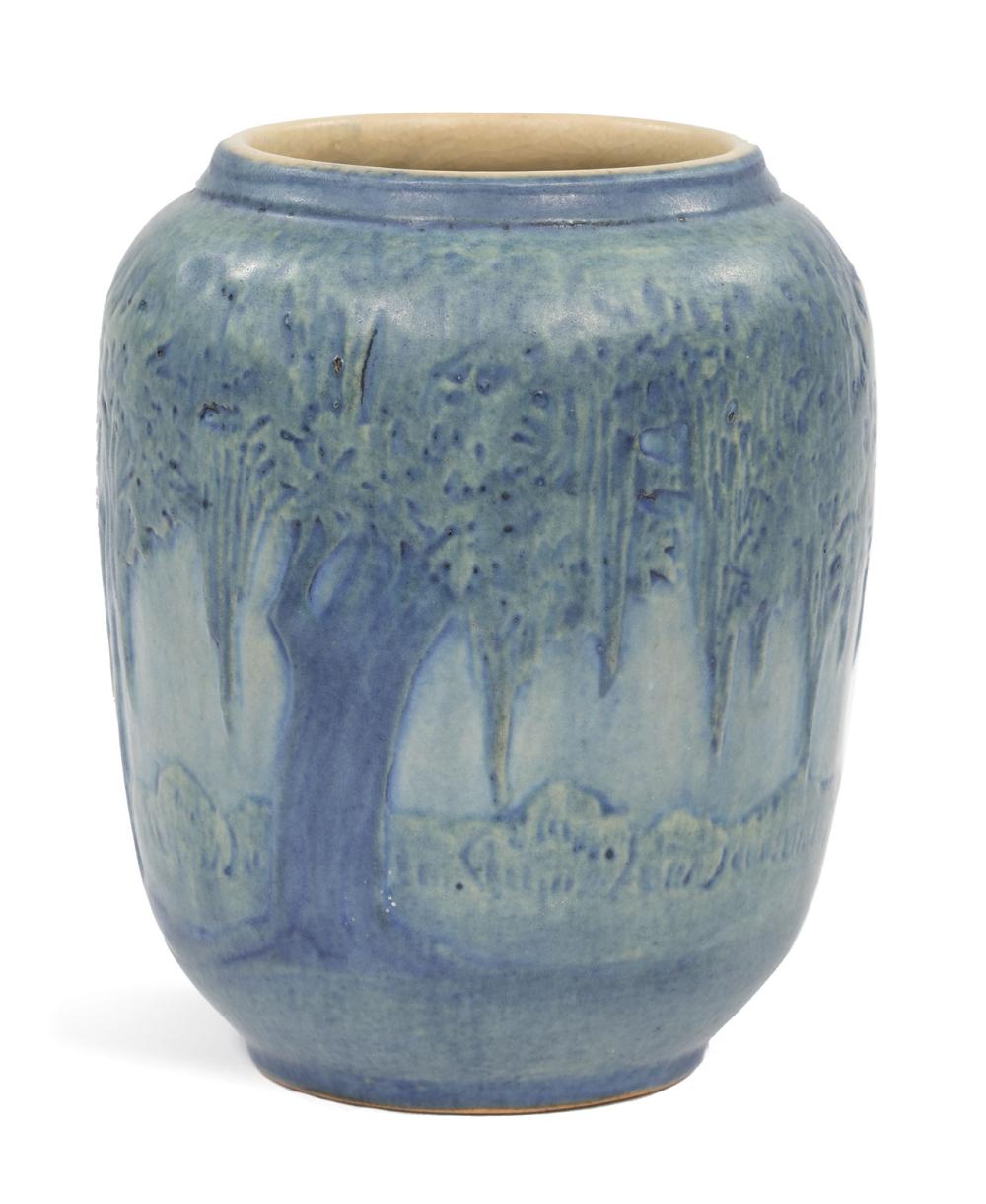 Appraisal: Newcomb College Art Pottery Vase decorated by Anna Frances Simpson