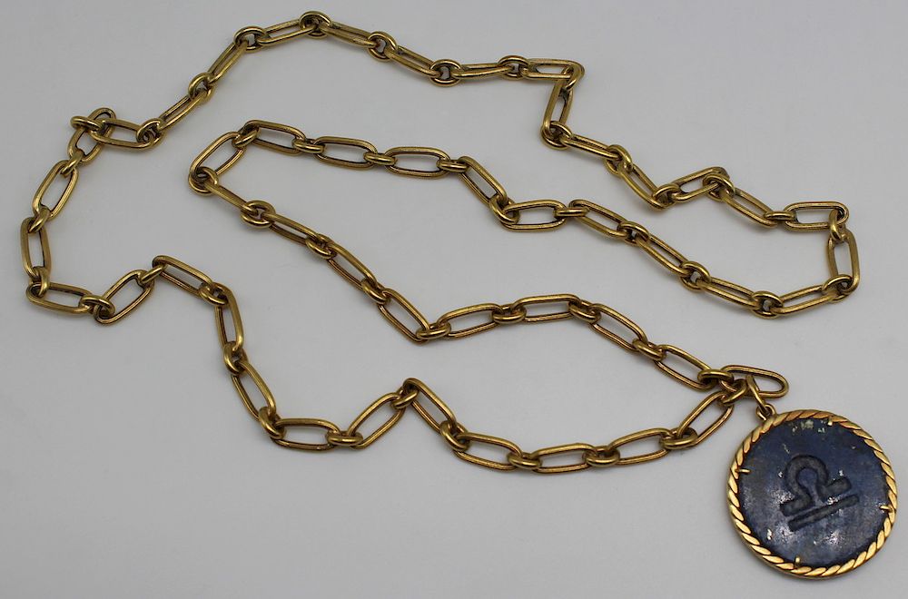 Appraisal: JEWELRY Cartier kt Gold Link Chain Cartier kt yellow gold