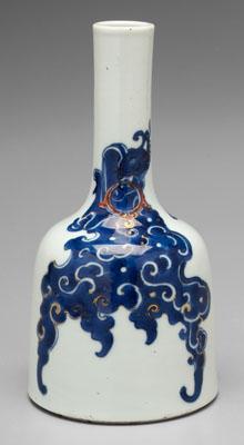 Appraisal: Chinese mallet vase underglaze blue phoenixes with overglaze red and