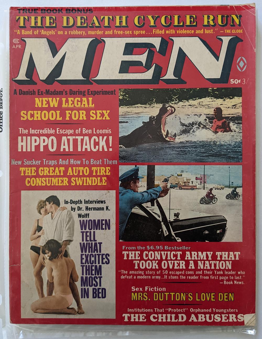 Appraisal: VINTAGE PIN UP ADULTS MAGAZINE MENThis collection is coming from