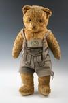 Appraisal: TOY - Large s German straw stuffed teddy bear with