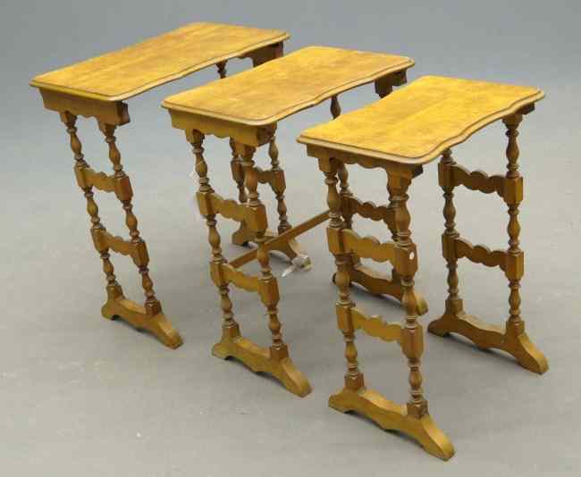 Appraisal: Set of nesting tables