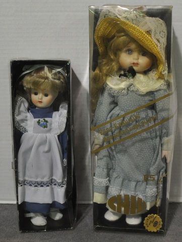 Appraisal: Two German Bisque Head DollsIn original boxes One is marked