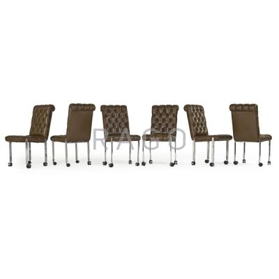 Appraisal: HARVEY PROBBER Dining chairs Condition Report