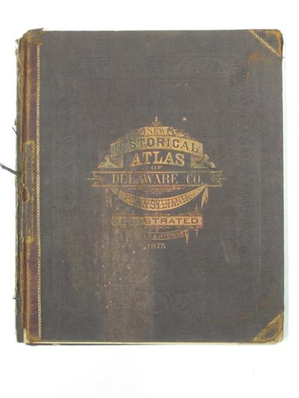 Appraisal: vol Pennsylvania County Atlas Everts and Stewart Combination Atlas Map