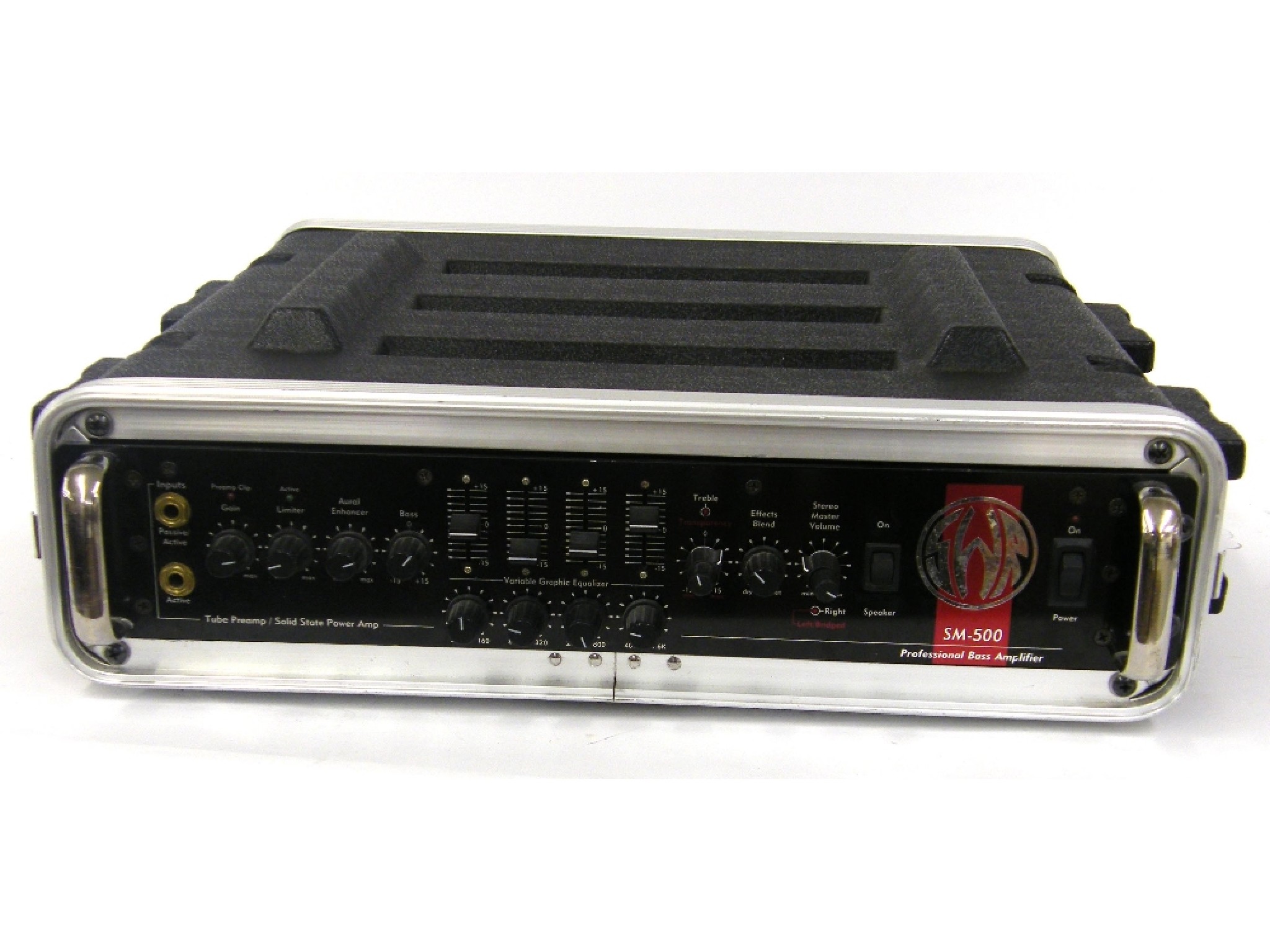 Appraisal: SWR SN- professional bass amplifier rack unit within a rack