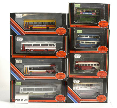 Appraisal: EFE Bus Collection - including No Dundee Courier Leeds Transport