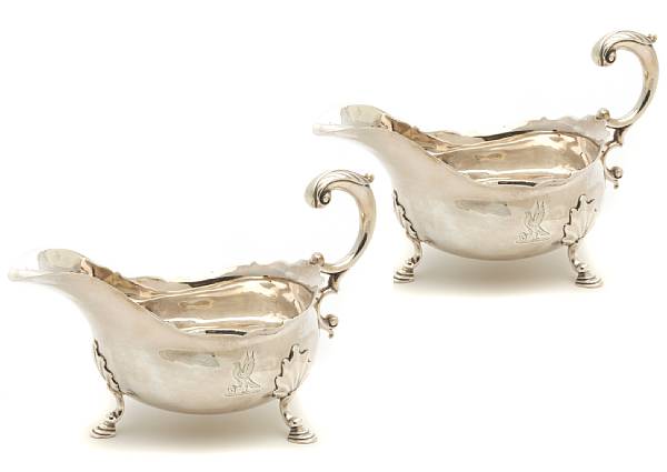 Appraisal: Silver and Silverplate Of oval form with wavy rim leaf