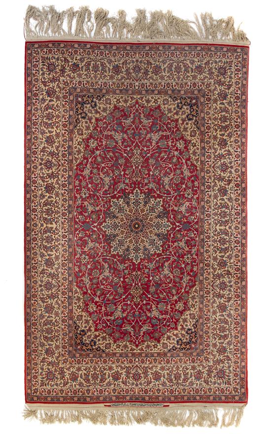 Appraisal: Sale Lot A Persian Wool Rug second half th century