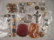 Appraisal: A mixed lot including a quantity of white metal white