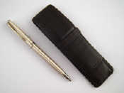 Appraisal: A Parker Sonnet France ball point pen in soft leather