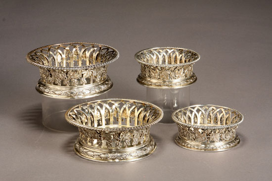 Appraisal: Lot Property of Various Owners Pair of Edward VII Silver