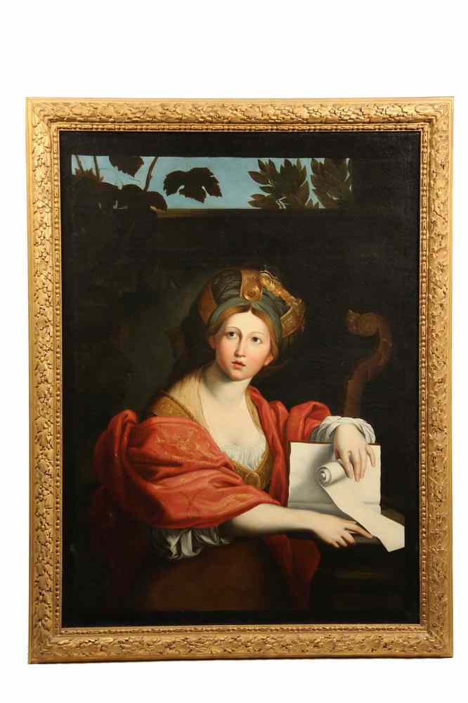 Appraisal: OOC - 'The Cumaean Sybil' after Angelica Kauffman Swiss Italian