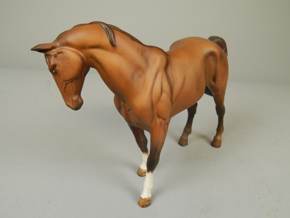 Appraisal: A Royal Doulton figure of a horse in brown matt