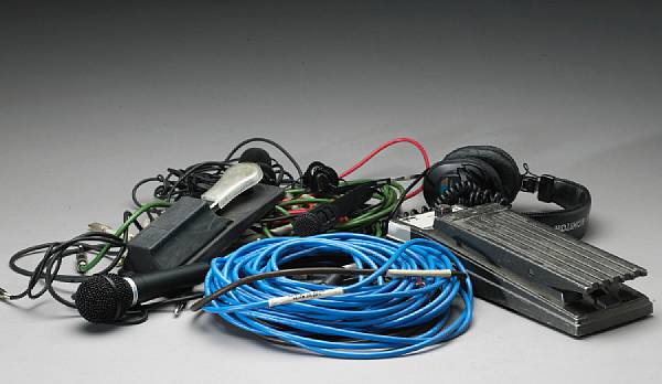 Appraisal: A Grateful Dead group of cables used onstage s- s