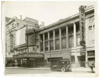 Appraisal: Houdini Harry Times Square Apollo Theatre Marquee for The Man