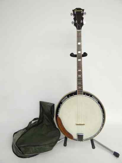 Appraisal: Estrada string banjo with resonator and wrist rest Very good