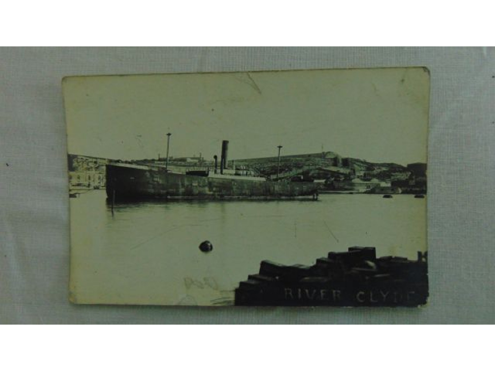 Appraisal: postcards showing passenger steamers paddle boat etc