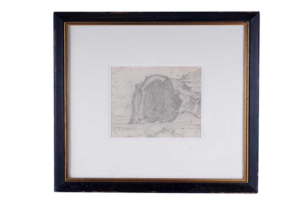 Appraisal: EDGAR PAYNE ARIZONA CANYON pencil drawing illustrated in The Drawings