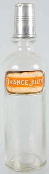 Appraisal: Orange-Julep Label under Glass Syrup Bottle Still displays fine Some