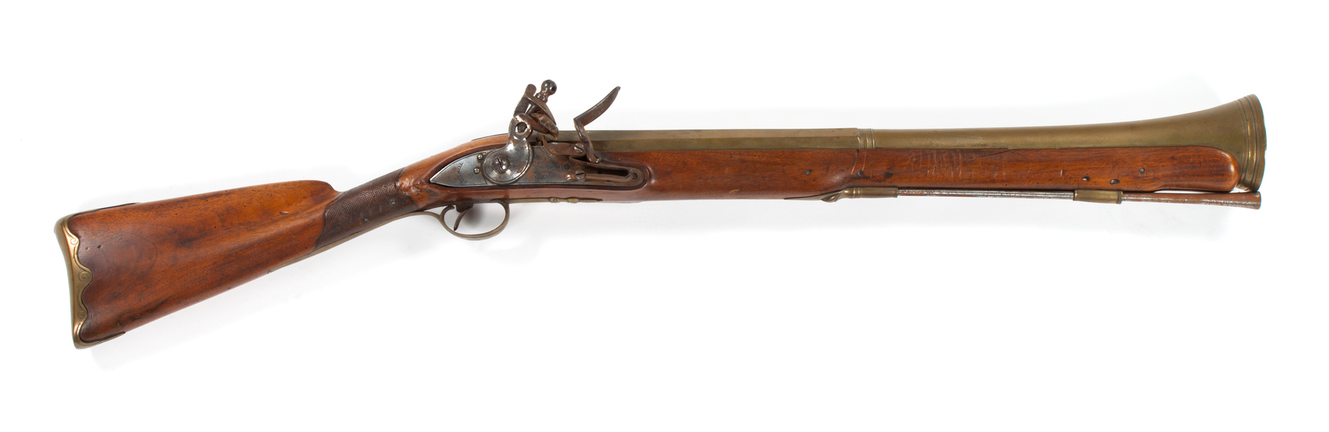 Appraisal: British Tower Armory flintlock blunderbuss with markings of George III