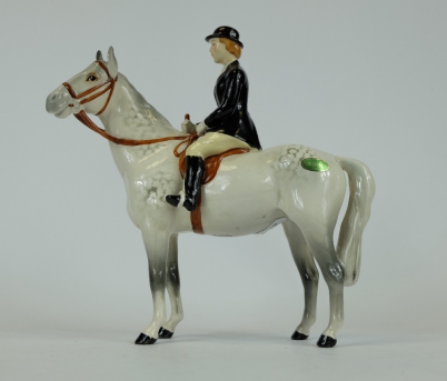 Appraisal: Beswick Huntswoman on grey horse