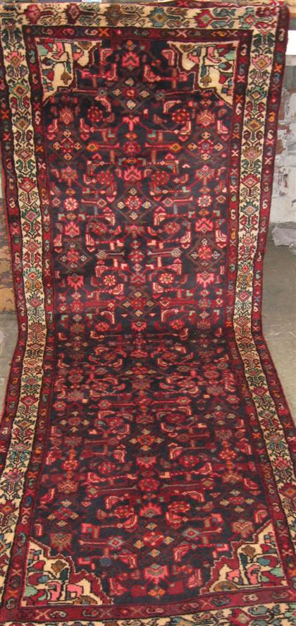 Appraisal: Hamadan long rug ft in x ft in