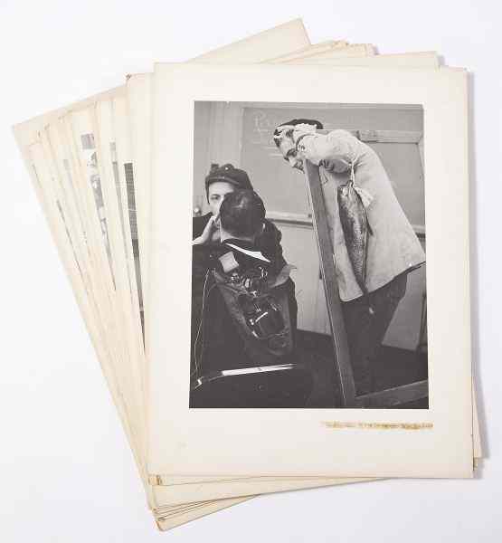 Appraisal: Arnold Doren Thesis Portfolioincluding black and white vintage photographs laid