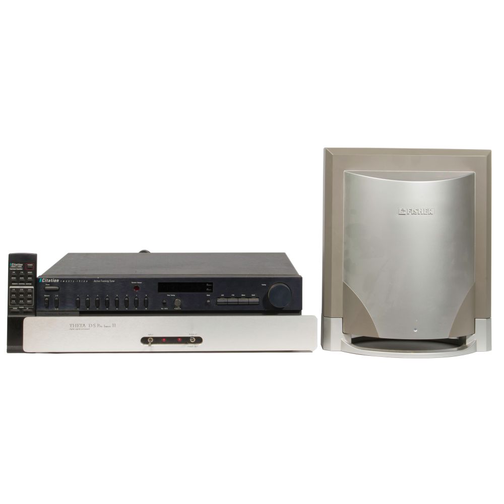 Appraisal: STEREO EQUIPMENT items including Harman Kardon Citation Twenty-Three active tracking