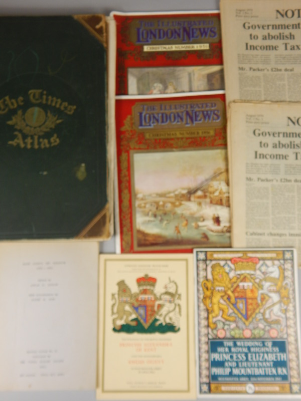 Appraisal: Various books and ephemera to include a manuscript for Ralph's