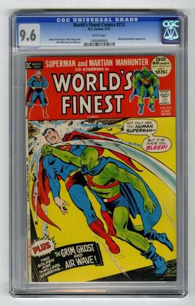 Appraisal: World's Finest Comics CGC D C Comics Click for full