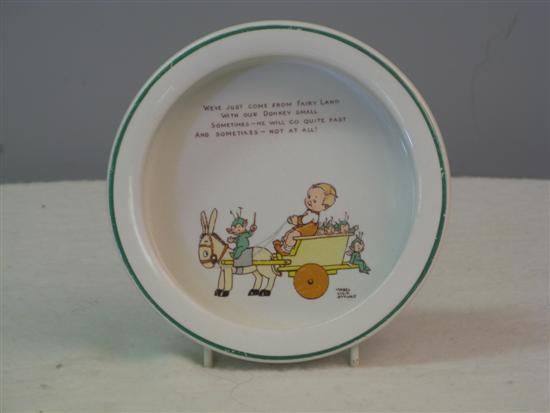 Appraisal: Shelley Mabel Lucy Attwell babies dish with motto We just