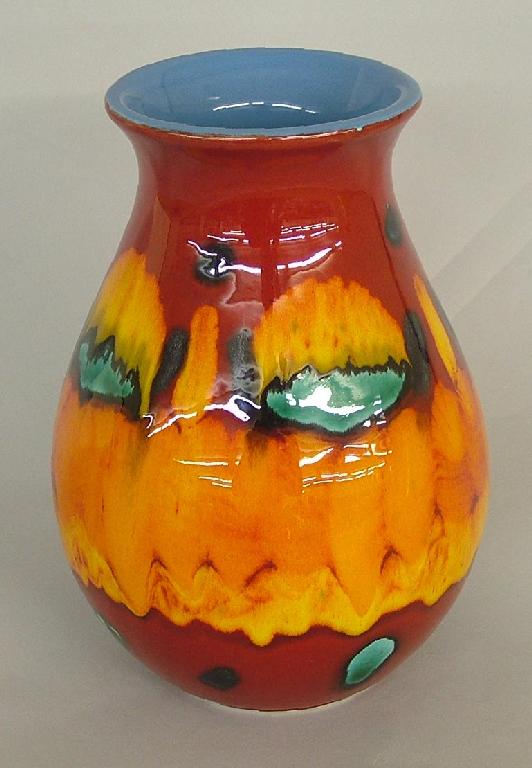 Appraisal: Contemporary Poole 'Delphis' design ovoid vase decorated in shades of