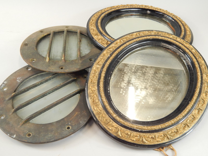 Appraisal: Miscellaneous items to include a pair of gilt and ebonised