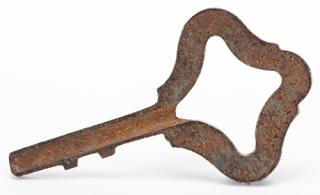 Appraisal: Handmade Antique Key Likely Owned by Houdini Handmade Antique Key