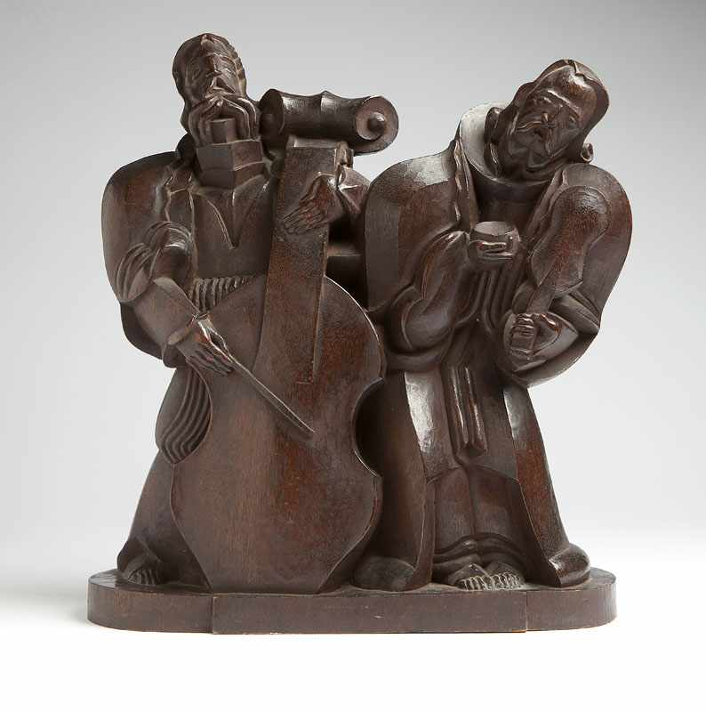 Appraisal: Karoly Fulop - Los Angeles CA The Beggars Two Men