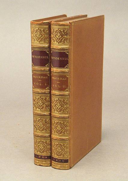 Appraisal: THACKERAY WILLIAM MAKEPEACE The History of Pendennis vols London -