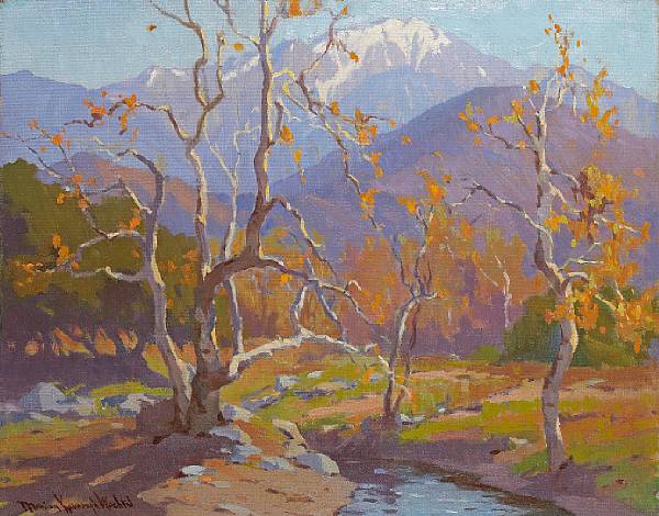 Appraisal: n a Marion Kavanaugh Wachtel American - Mount Baldy signed